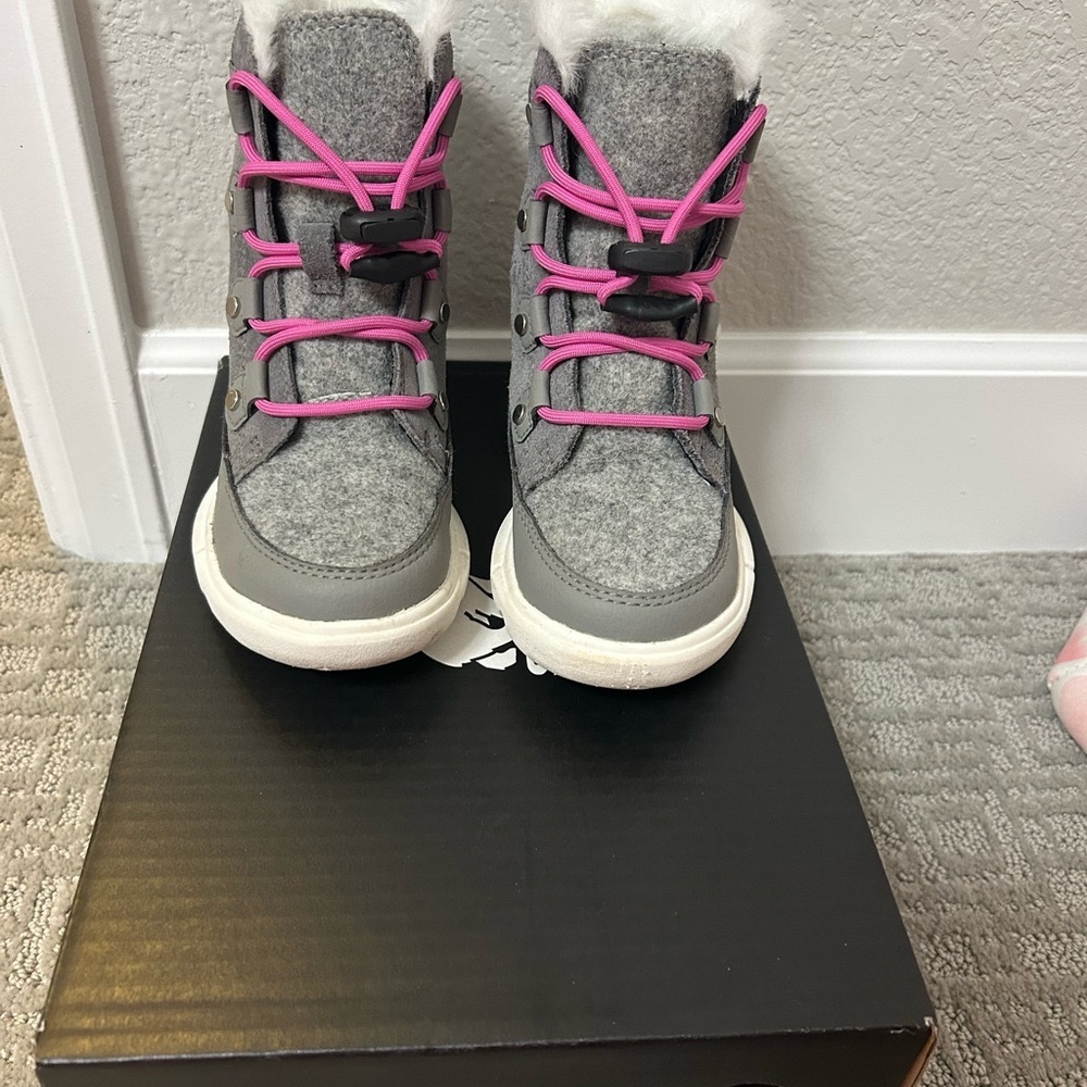 Sorel Explorer WP Lace Boots for Toddler
